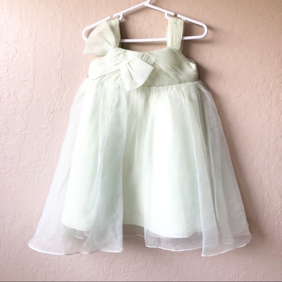 Us Angels Other - Us Angels Light Green Bow Dress 3T